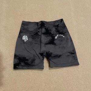 Darc Sport Huxley Shorts: Black Ghost Cloud